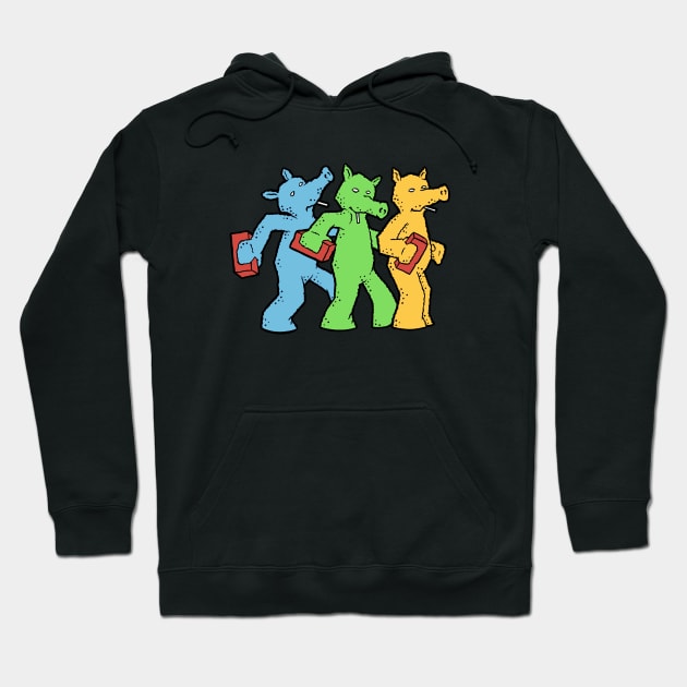 party with friends Hoodie by meantibrann